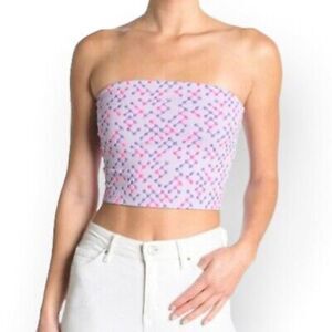 BP. • Women’s Tube Top Geo-Print